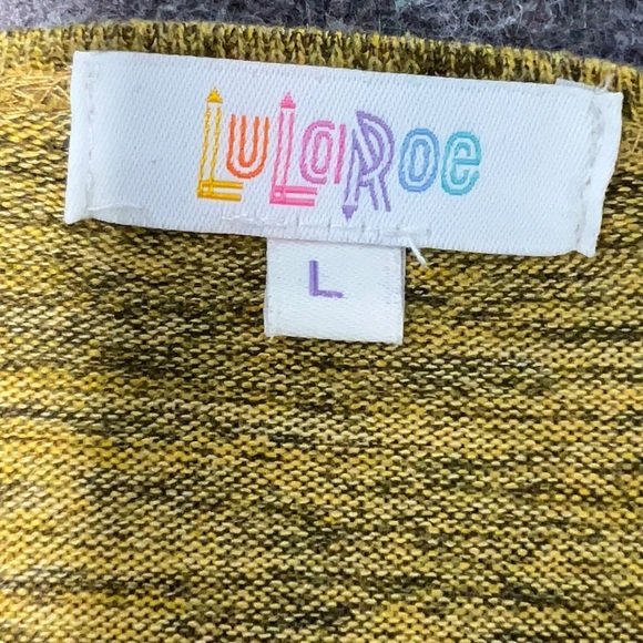 LuLaRoe Sarah Duster Long Open Front Cardigan Sweater Size Large L - Picture 3 of 5